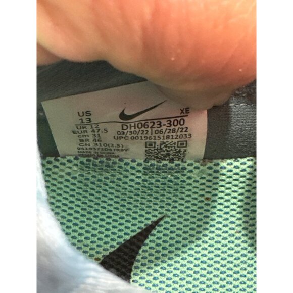 Nike ZoomX Trail Mens greeen black trail running sneakers size 13 SKU 8859 - Picture 16 of 16